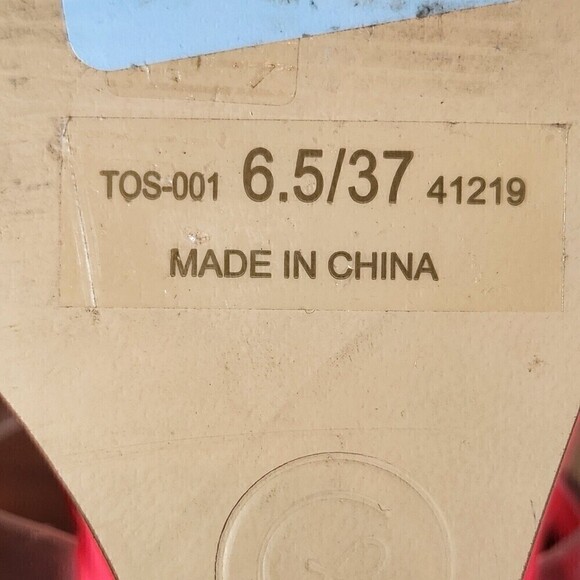 CHINESE LAUNDRY TANN Pink Designer Strappy Wedge Sandals Size 6.5 *FLAWS* - Picture 9 of 16